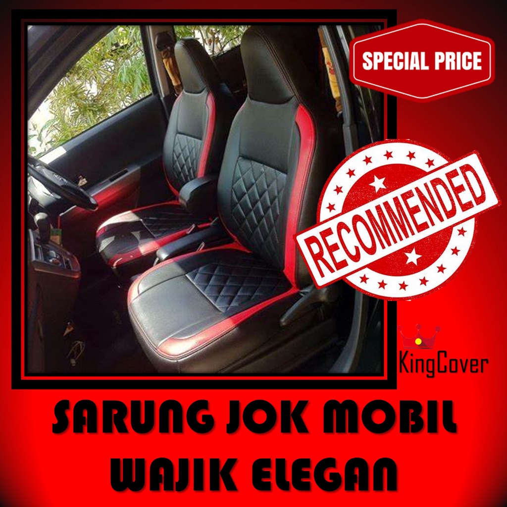SARUNG JOK MOBIL AVANZA 2016-2021 MOTIF WAJIK LEBIH ELEGAN (TERSEDIA JUGA UNTUK XENIA CALYA SIGRA IN
