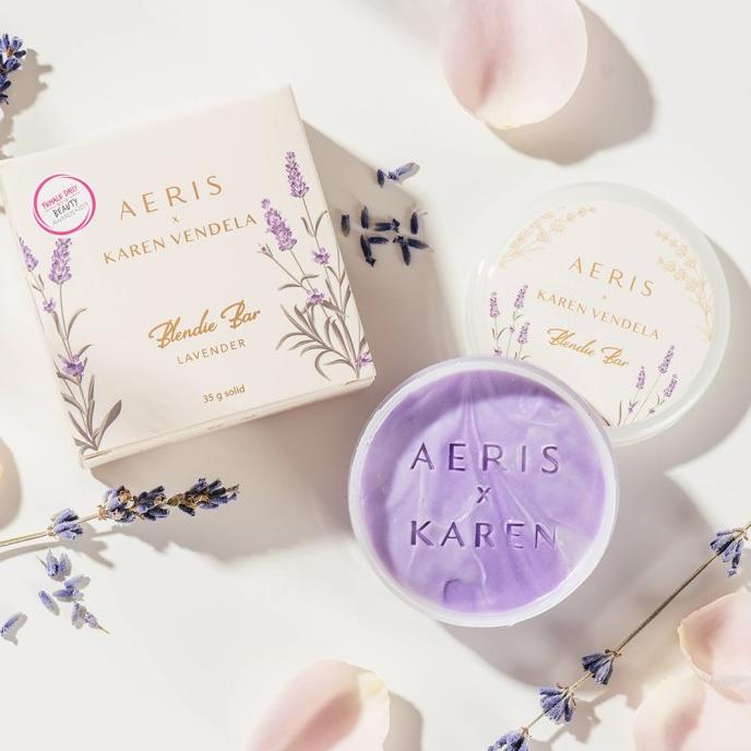 Image of Aeris Beaut Blendie Bar X Karen Vendela (Lavender) Termurah #3