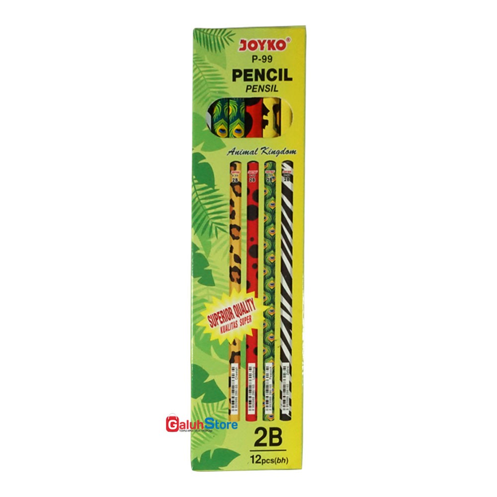 

Joyko Pensil P-99 2B 1 Box (12 Pcs)