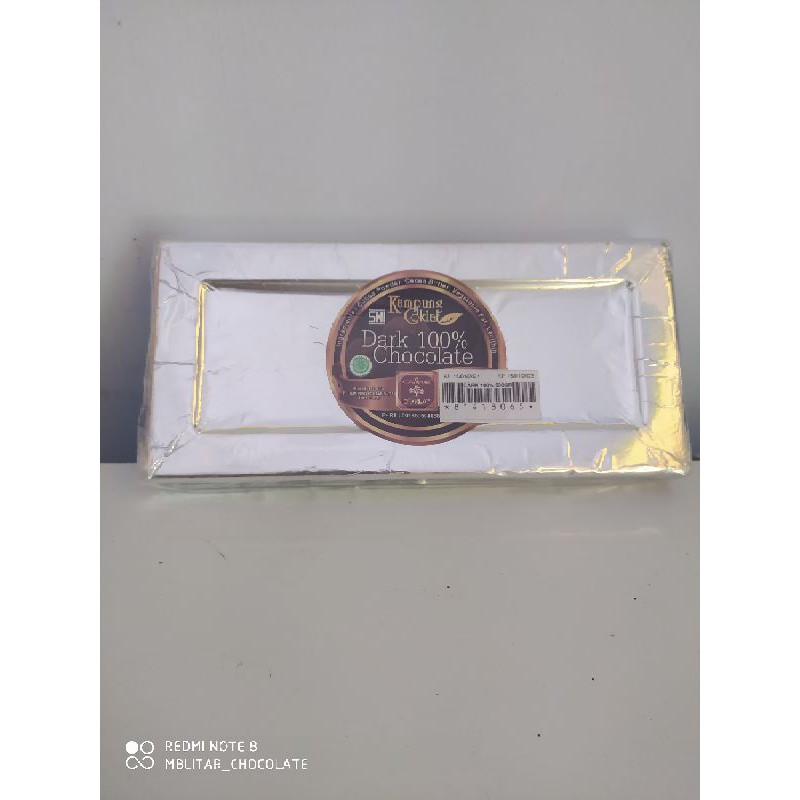 

CHOCOLATE DARK 100% [500 G] KAMPUNG COKLAT BLITAR