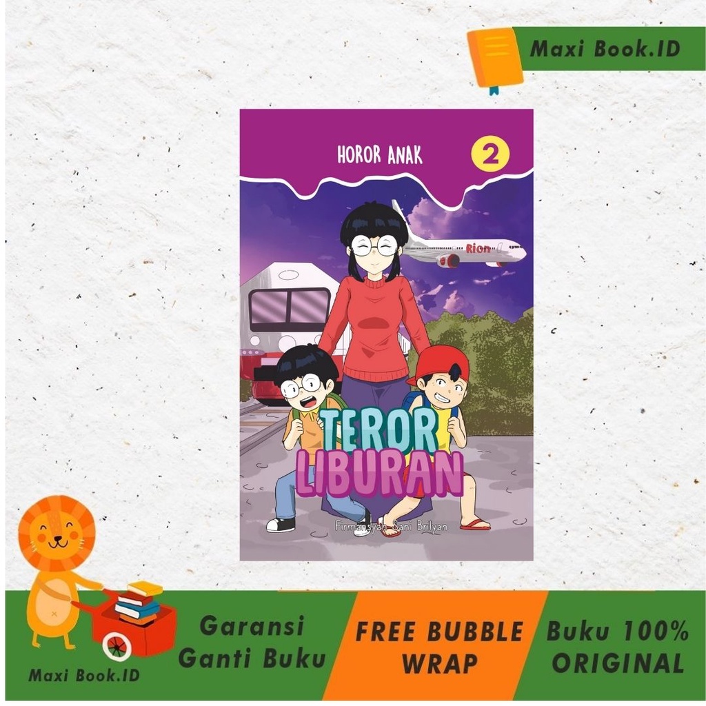 Promo - Buku Cerita Anak / Buku Anak / Cerita Horor : Horor Anak; Teror Liburan