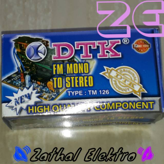 TUNER FM MONO to STEREO by DTK