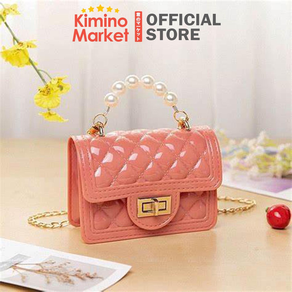 Tas Selempang Mini Handbag Jelly Bag Mutiara Korean Bag Fashion Dompet