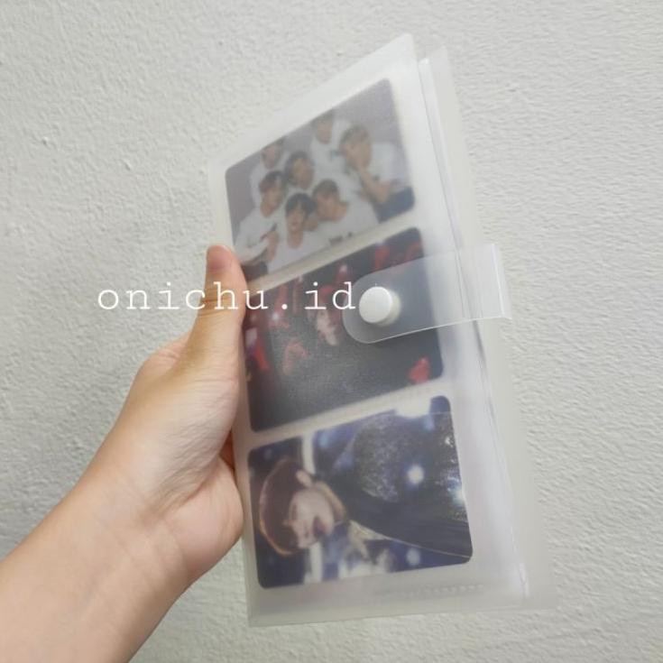 Rebornϟtop Tempat photocard pvc 240 slot album pc kpop korea polaroid kartu nama