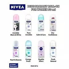 ❣️Rakkistore99❣️Nivea Deodorant Roll On Man/Woman 50ml (100% Original)