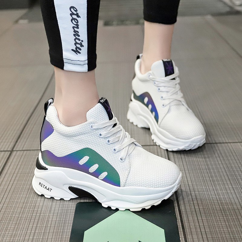 10+ Sepatu Sneakers Wanita Korea Putih PNG