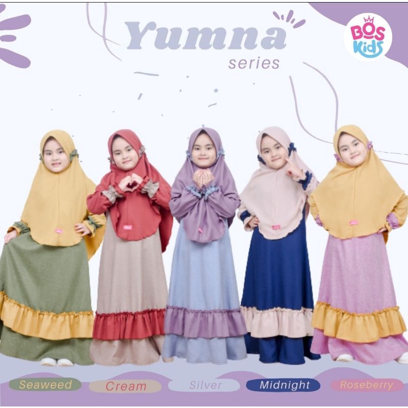 Gamis YUMNA ori Bos kids