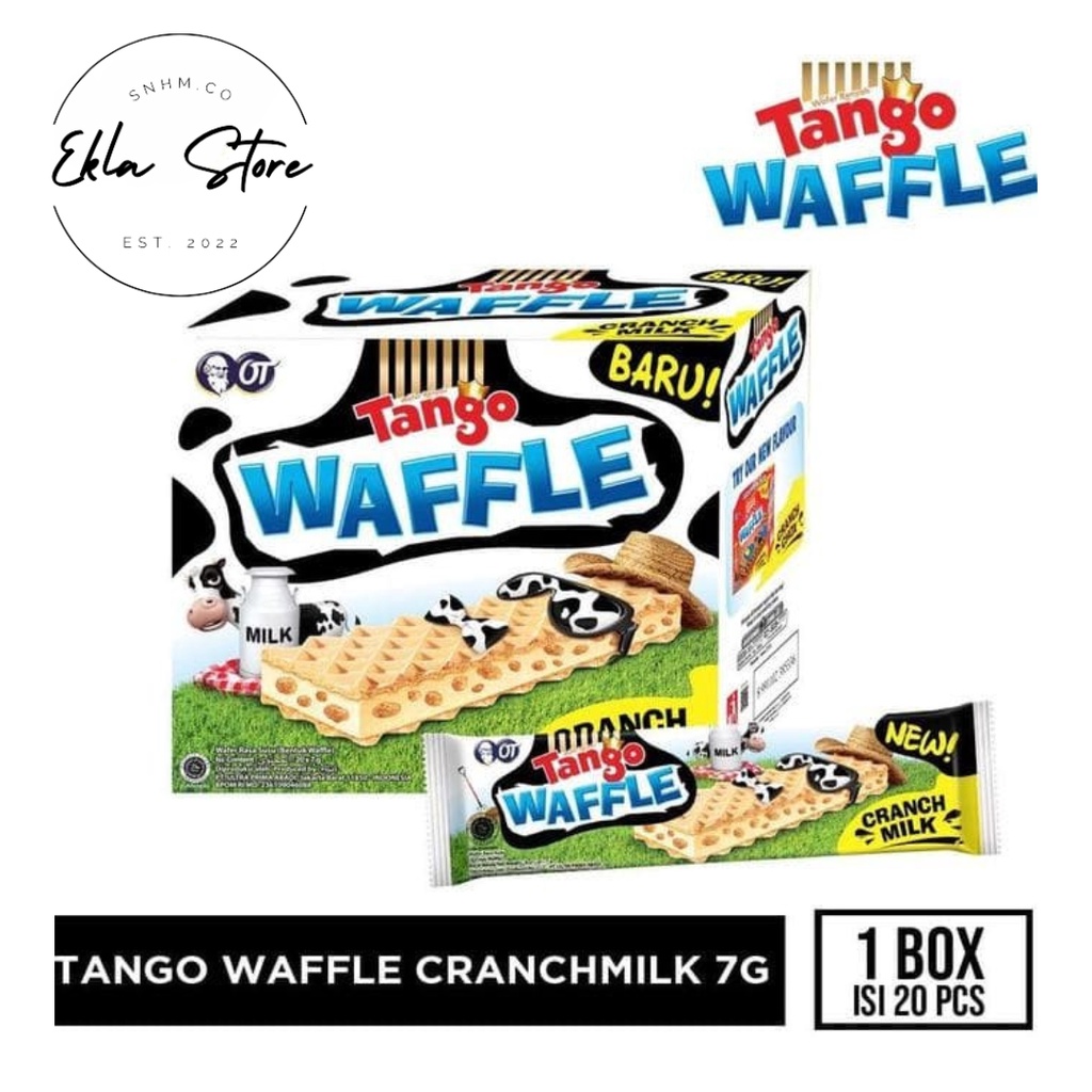 

1 Box - Tango Waffle Crunch MILK 7gr [20 pcs]