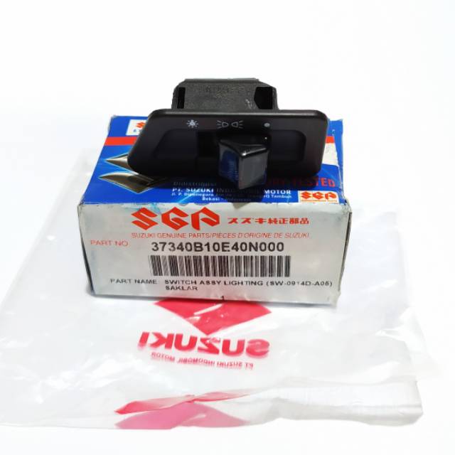 Saklar Lampu On/Off Shogun 125 Smash New Karisma Suprax125 ORI SGP 37340-16H10-000