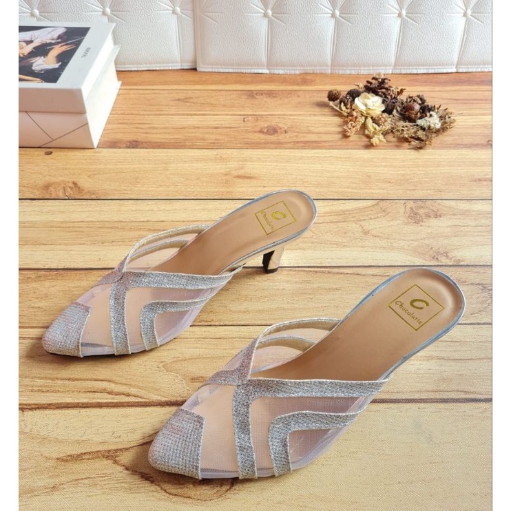 ABBUSHOES AG 06 fantopel bapau mules agronema 7cm