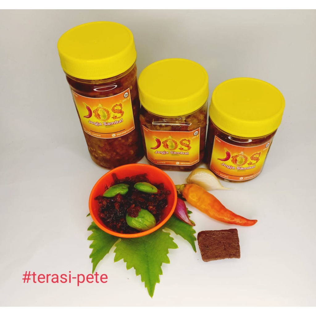

Sambal Terasi PETE by JOS ( Jogja Sambal )
