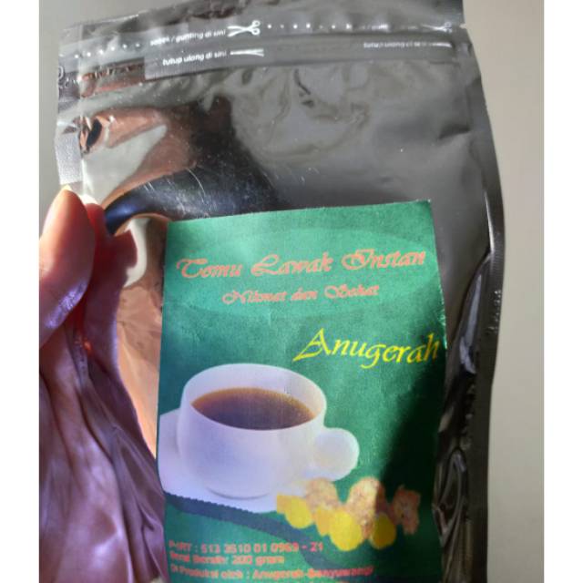 

Temulawak bubuk instant bahan berkualitas
