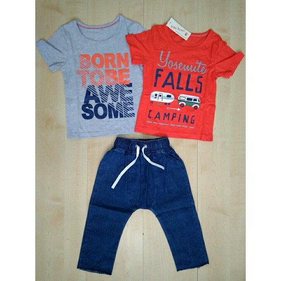 BABY BEAR 3IN1 BORN TO BE AWESOME (BB17212)