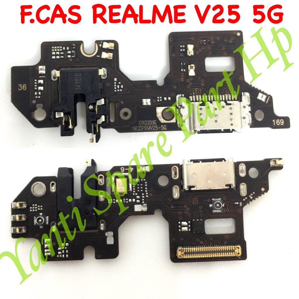 Flexible Connector Charger Realme V25 5G Original Terlaris New