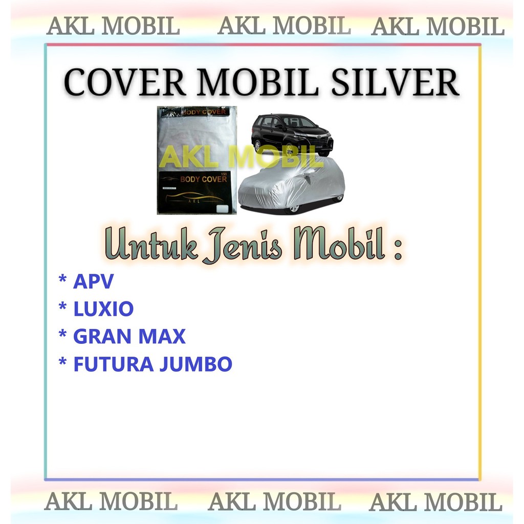 Cover Sarung Selimut Mobil APV Luxio Gran Max Futura Jumbo