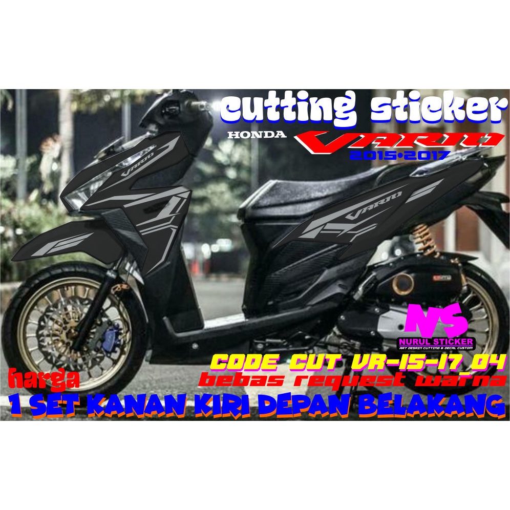 CUTTING STICKER HONDA VARIO-LIS VARIO 2015 -2017