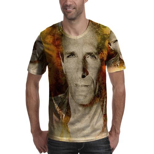 Kaos Michael Bolton Singer Tshirt Unisex Bahan Polyester Jersey T-SHIRT Fullprint Tees Casual Fashio