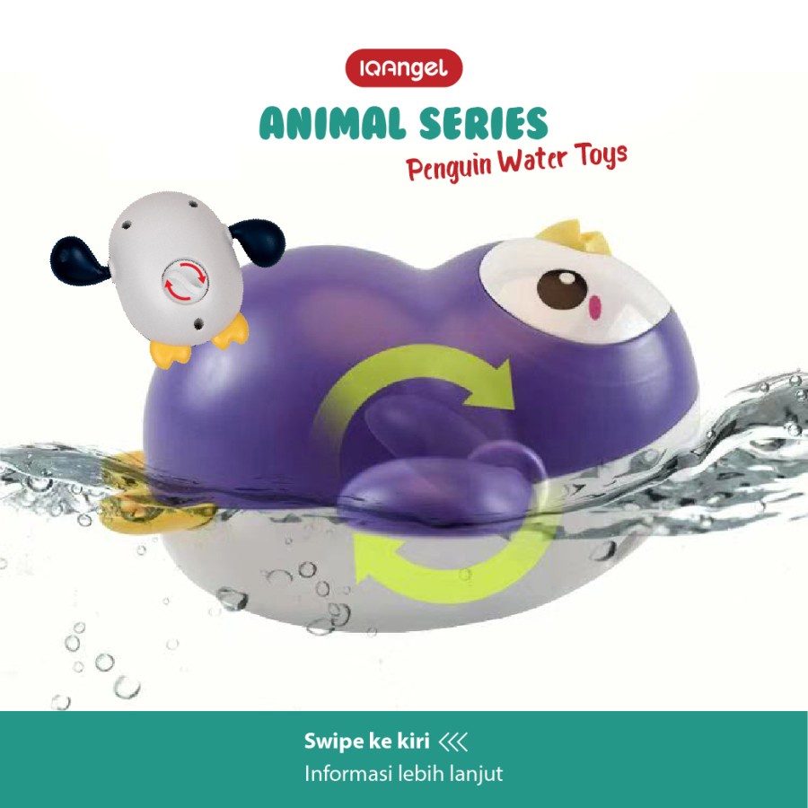 IQANGEL PENGUIN WATER TOYS / Mainan Air Pinguin / Mainan Mandi Anak