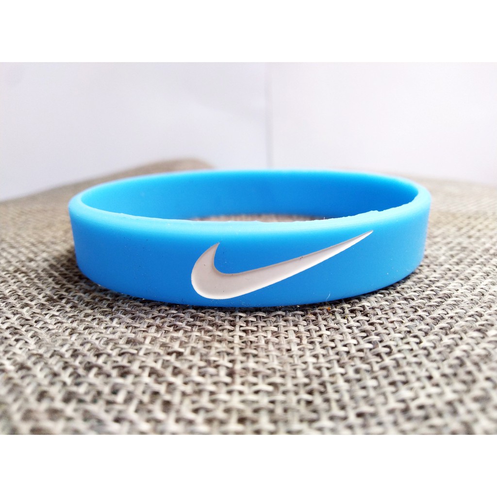 COD NIKE GELANG TANGAN PRIA - GELANG KARET NIKE SPORT ORIGINAL FASHION NIKE BIRU L P