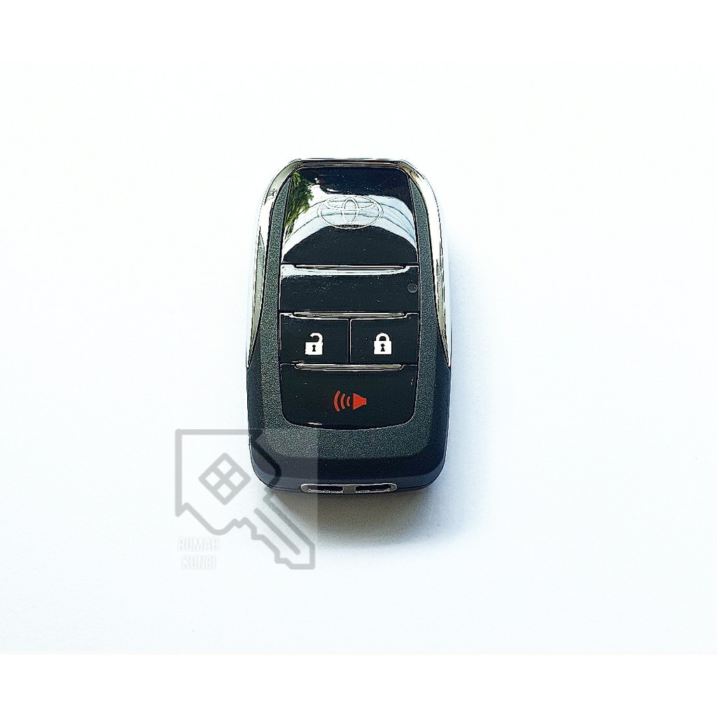 Flip Key Mobil Toyota 3 Tombol Innova Fortuner Altis