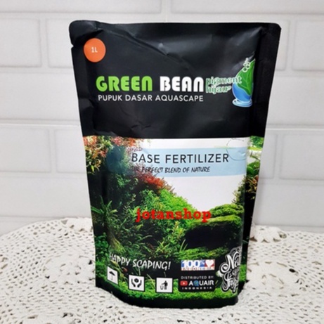 Green Bean Pupuk Dasar Aquascape 1 Liter Pigment Hijau 1L base fertilizer media tanam