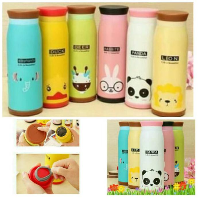 Diskon Termos Air Panas Termos Karakter Termos Animal Termos Mini Termos Karakter Animal