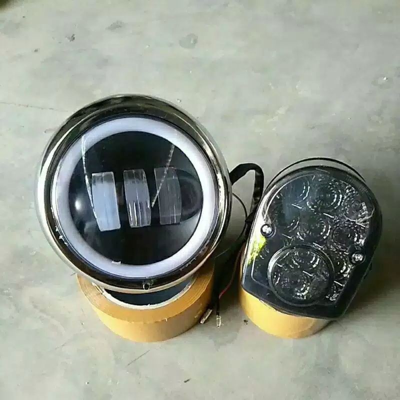 Lampu Daymaker C70 Set Lampu Stoplamp Led C70 Headlamp Stop C70 Terlaris #LED