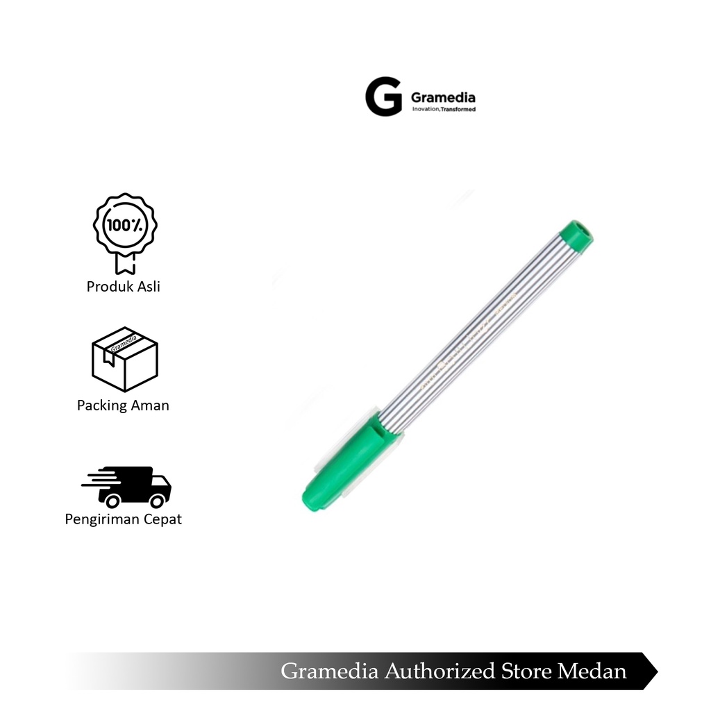 

Gramedia Medan - PILOT BALLINER BL-5M GREEN