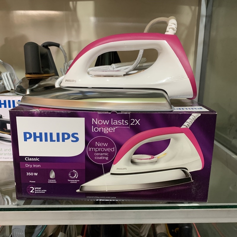 SETRIKA PHILIPS HD1173 HD 1173 Hd1173 Hd 1173 hd1183 hd 1173 DRY IRON TAPAK KERAMIK SUKOHARJO