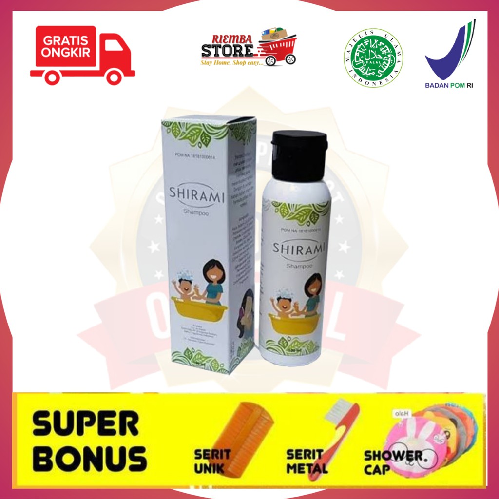 SHAMPO SHIRAMI SAMPO KUTU RAMBUT ANAK DAN DEWASA