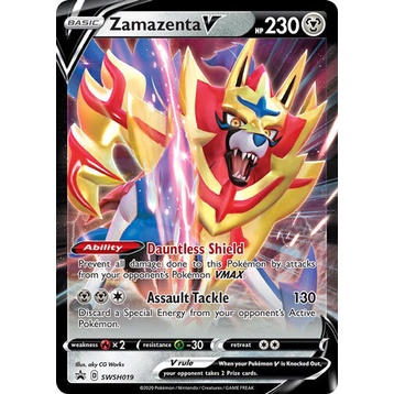 Zamazenta V - Pokemon TCG Online (PTCGO)