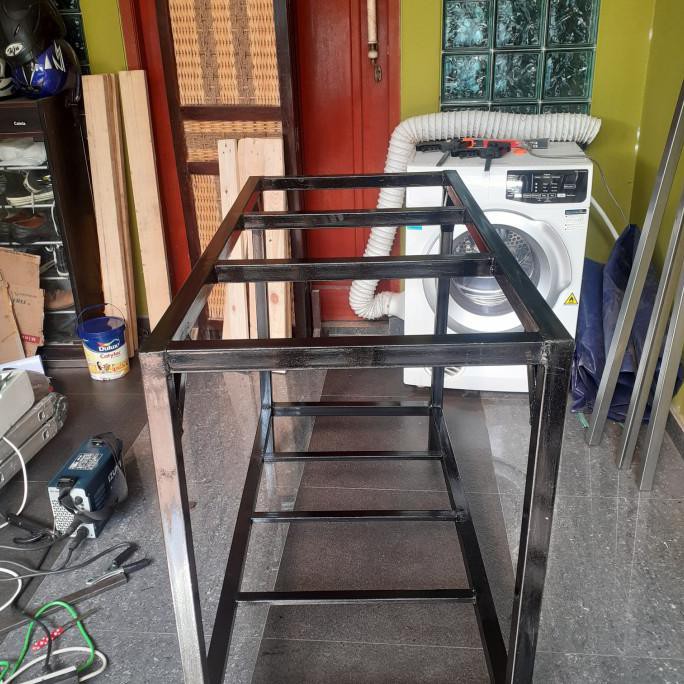 Rak Besi Hollow Aquarium Ukuran 120X50X80 Kak_Isel