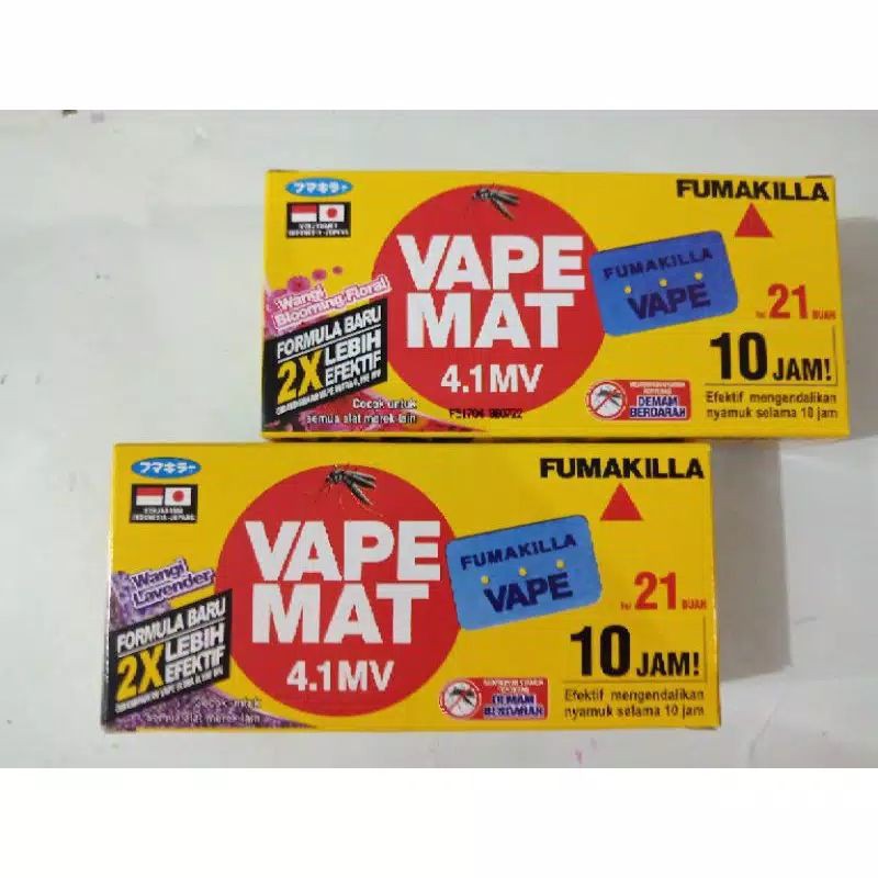 Jual VAPE MAT REFILL 21 S FUMAKILLA / MAT ELEKTRIK OBAT NYAMUK / ANTI