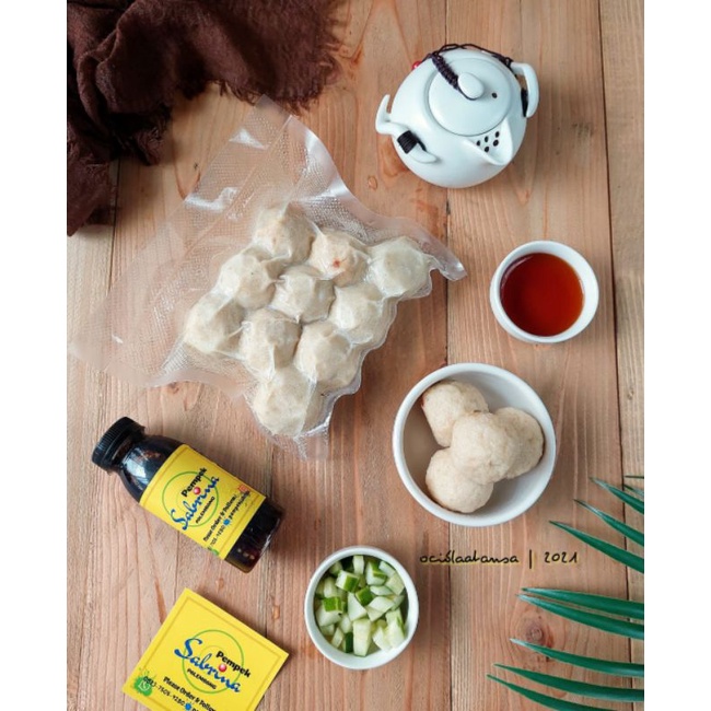 

Pempek Sabrina - Paket 10 Pcs ( 1 jenis) Pempek Ikan Tenggiri