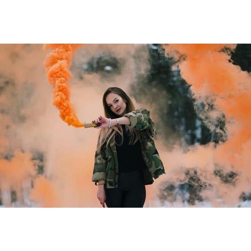 Pipa Asap N1 Durasi 6O detik-Smoke Bomb-Pipa Asap Merk TOP+LENTERA+PEGASUS (1Pack Isi 5Pcs)