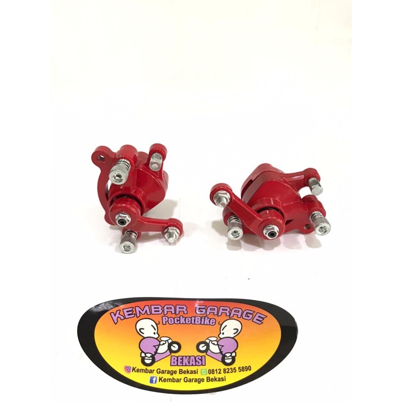 Kaliper Cakram Set Motor Mini 50cc Mini GP Trail Atv Scoopy