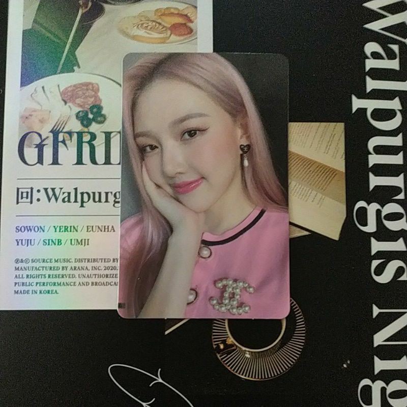 Photocard Official Yerin Walpurgis Night