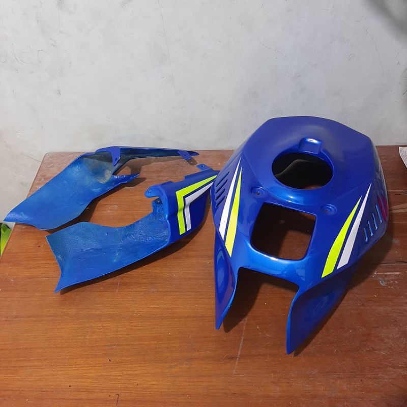 paket hemat gsx r150 cover body cover tangki winglet