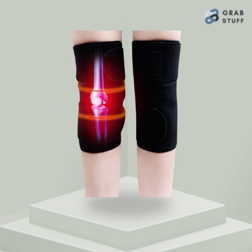 Penyangga Lutut Alat Relaksasi Pelancar Sirkulasi Lutut Murah Original / Pelindung Lutut Terapi Magnetik Knee Pad Bahan Elastis Tidak Longgar / Alat Lutut Sakit Cedera Alat Pelindung Otot Kaki Analgesik Anti Inflamasi Lutut