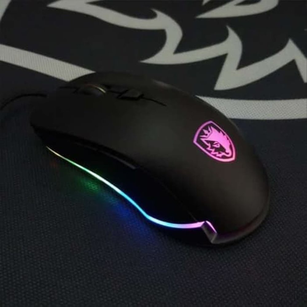 Sades Lance Wired RGB Gaming Mouse