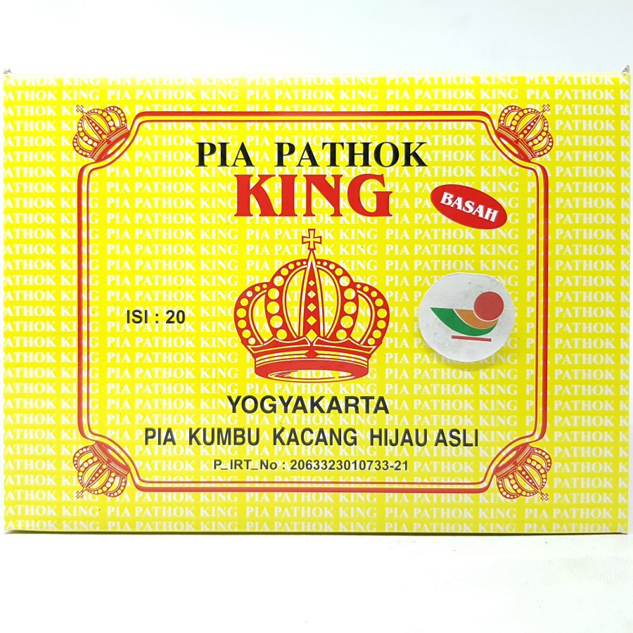 

KING PIA PATHOK KUMBU KACANG HIJAU ASLI ISI 20pcs | BAKPIA BASAHKHAS TEMANGGUNG JOGJA YOGYA JOGJAKARTA