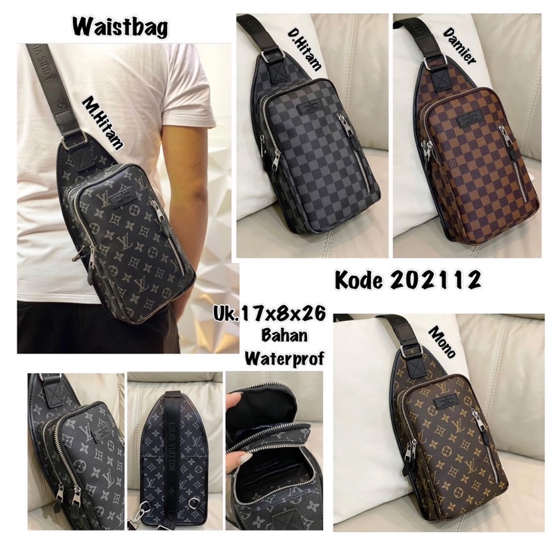 WAISTBAG COWOK IMPORT #2021 SUPREM TAS BATAM JAMJO