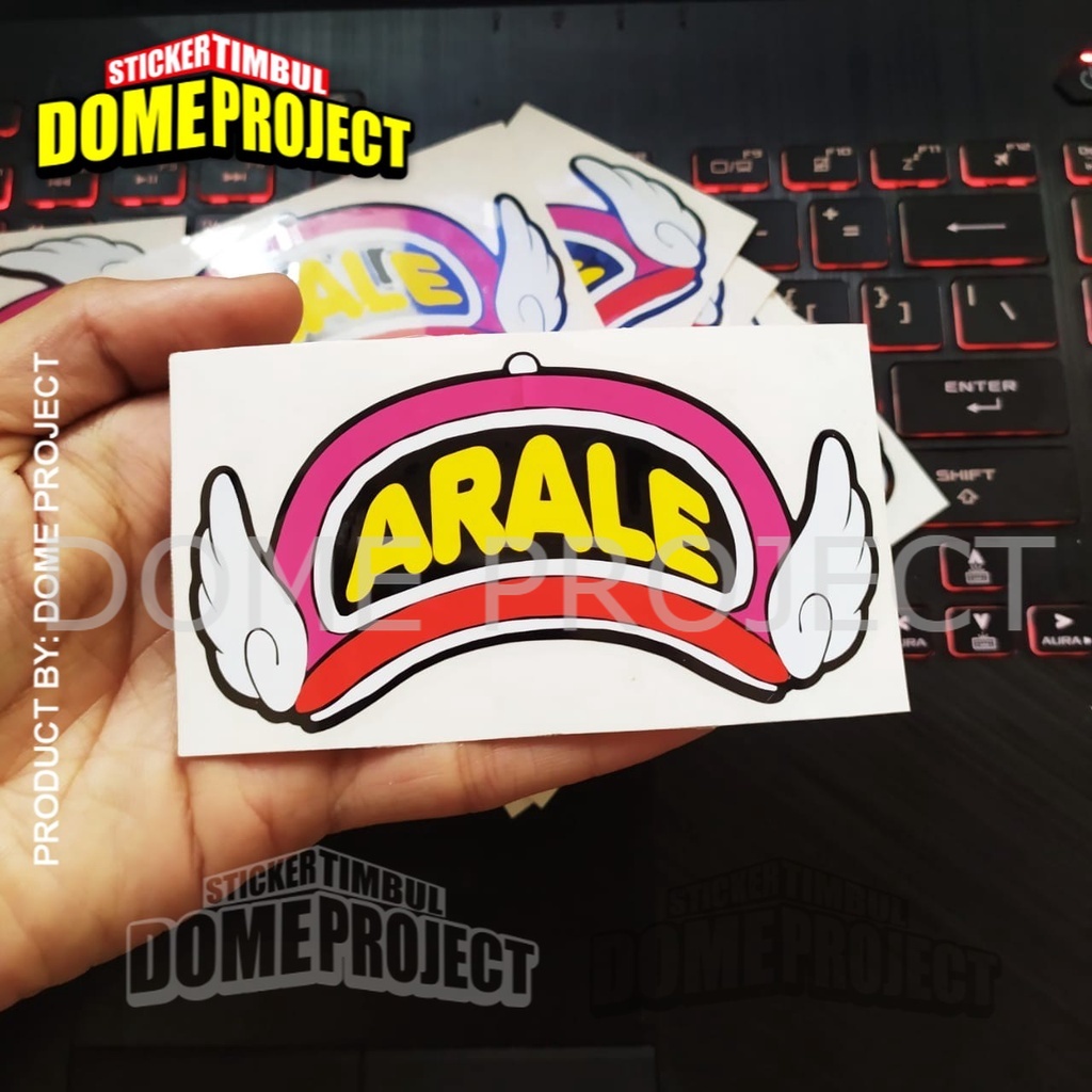 [PROMO BUY 3 GET 1] STIKER ANIME ARALE HAT STICKER CUTTING OUTDOOR AKSESORIES MOBIL STIKER AESTHETIC