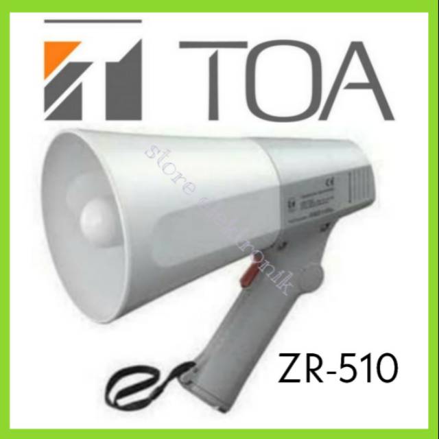 Megaphone Toa ZR 510 Toa Original Galva