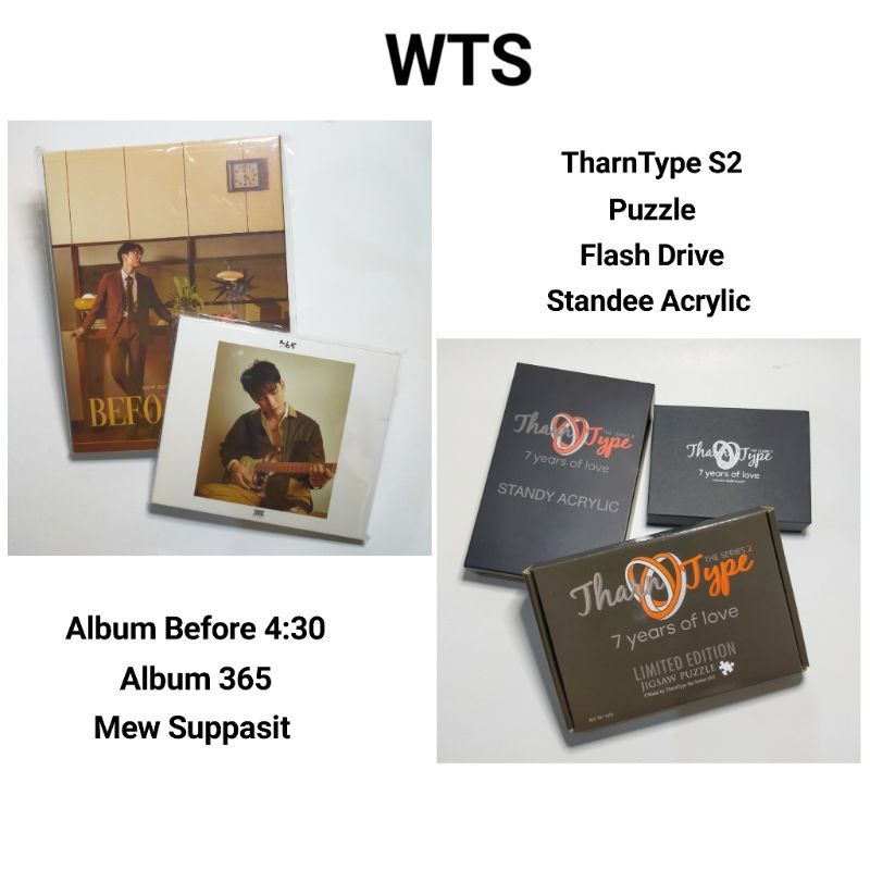 (Ready Stock) Album Before 4:30 & Album 365 || Boxset TharnType S2 || Pc Mew Suppasit || Pc Premier 