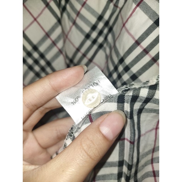 preloved kemeja burberry original