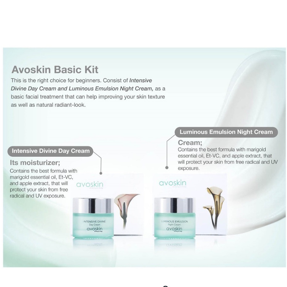 Avoskin Basic Kit Moisturizer