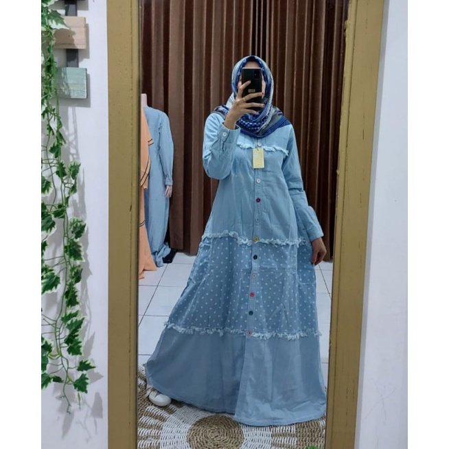 GAMIS JEANS SYAINA BY SEMUT