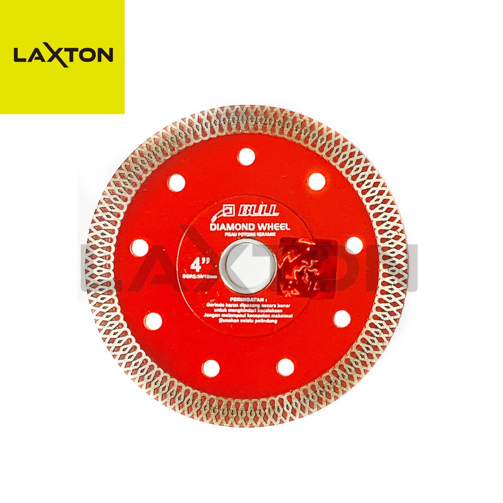 Bull diamond wheel net merah pisau potong granit 4&quot; (115mm)