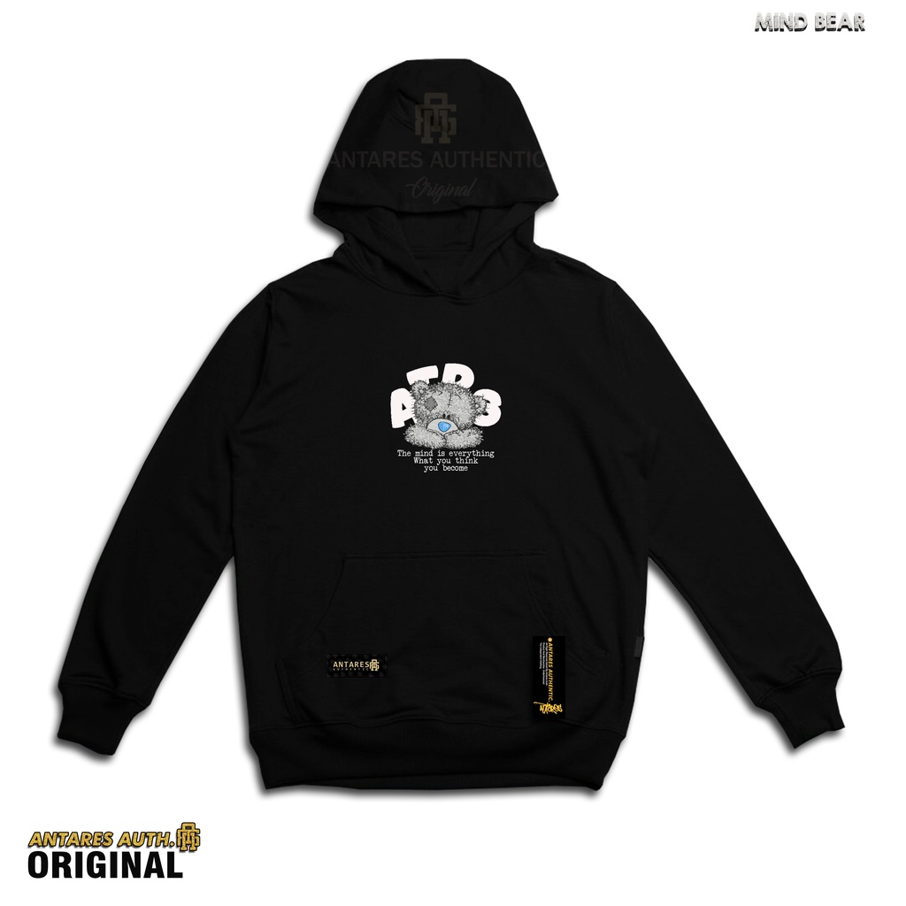 SWEATER HOODIE DISTRO PRIA ANTARES ORIGINAL MIND BEAR